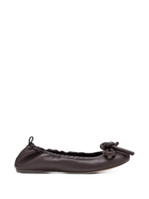 Marc Jacobs The Bow lace-up ballerinas