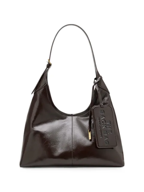 Marc Jacobs bolso Sack de piel arrugada con cinturón