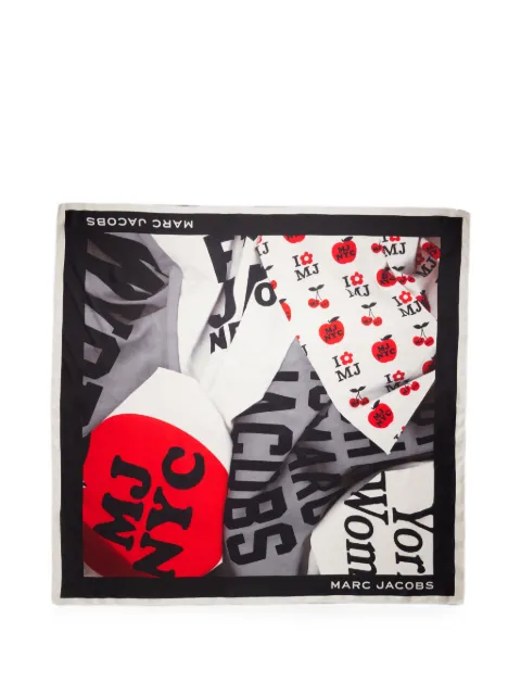 Marc Jacobs Canal St silk scarf