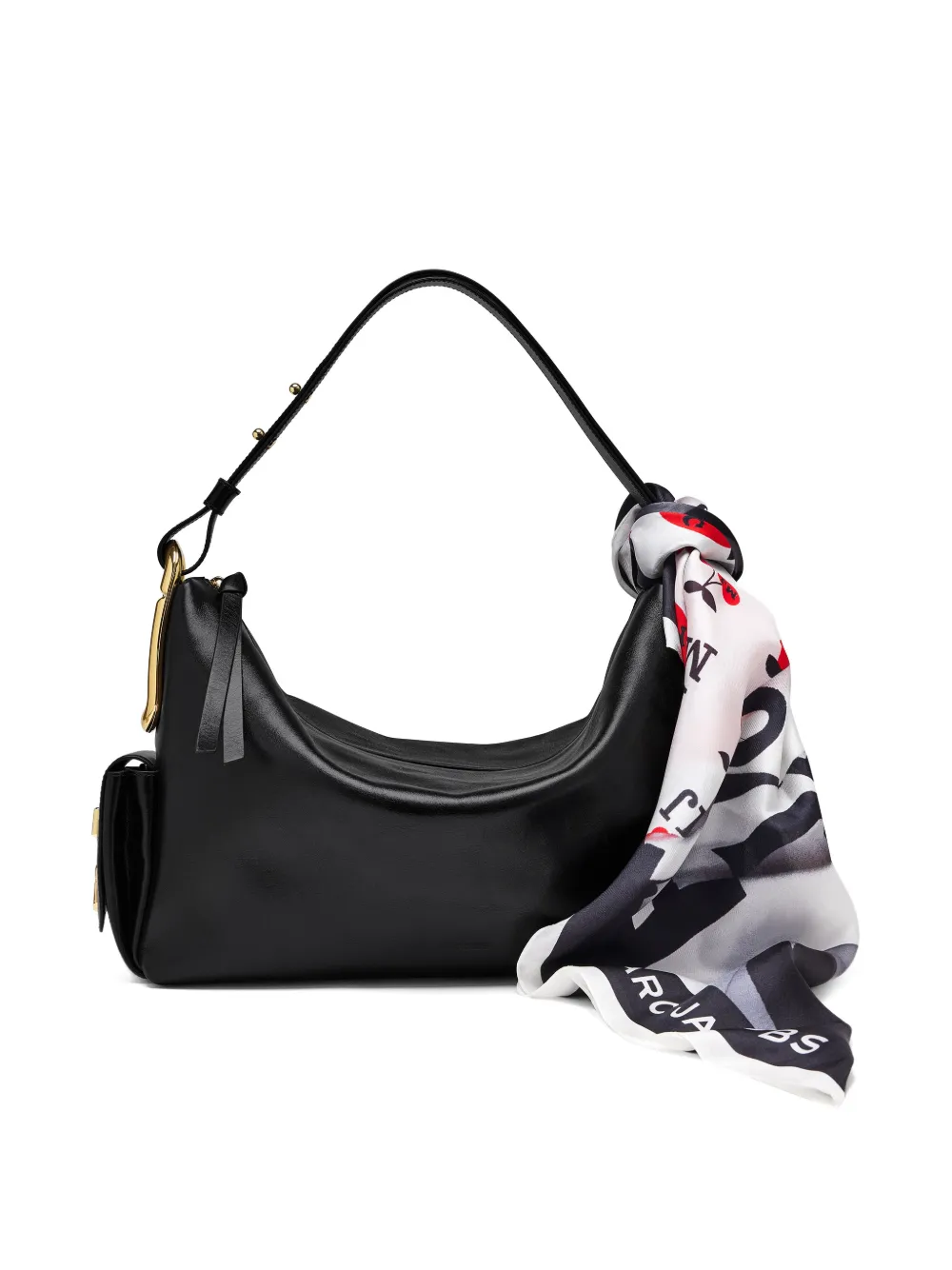 Marc Jacobs Canal St zijden sjaal Wit