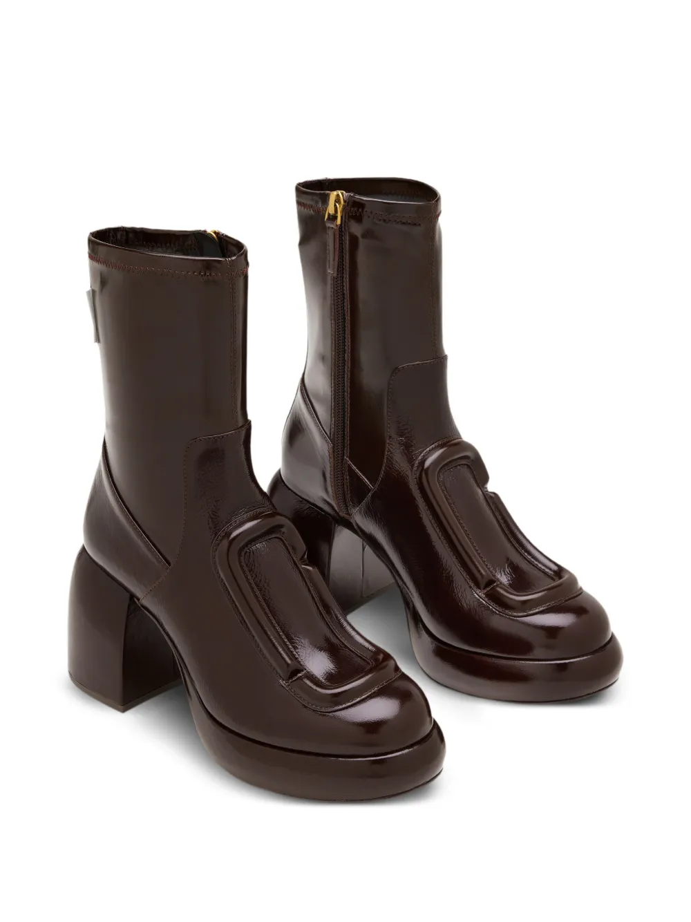 Marc Jacobs The Pop J Marc ankle boots Bruin