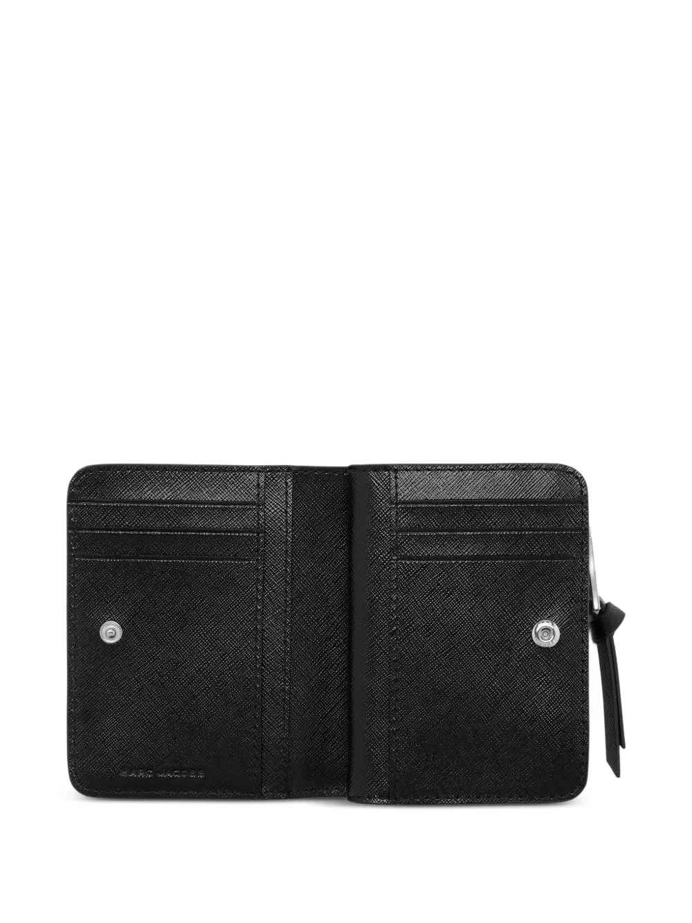 Marc Jacobs Snapshot mini-portemonnee met bloemen Zwart