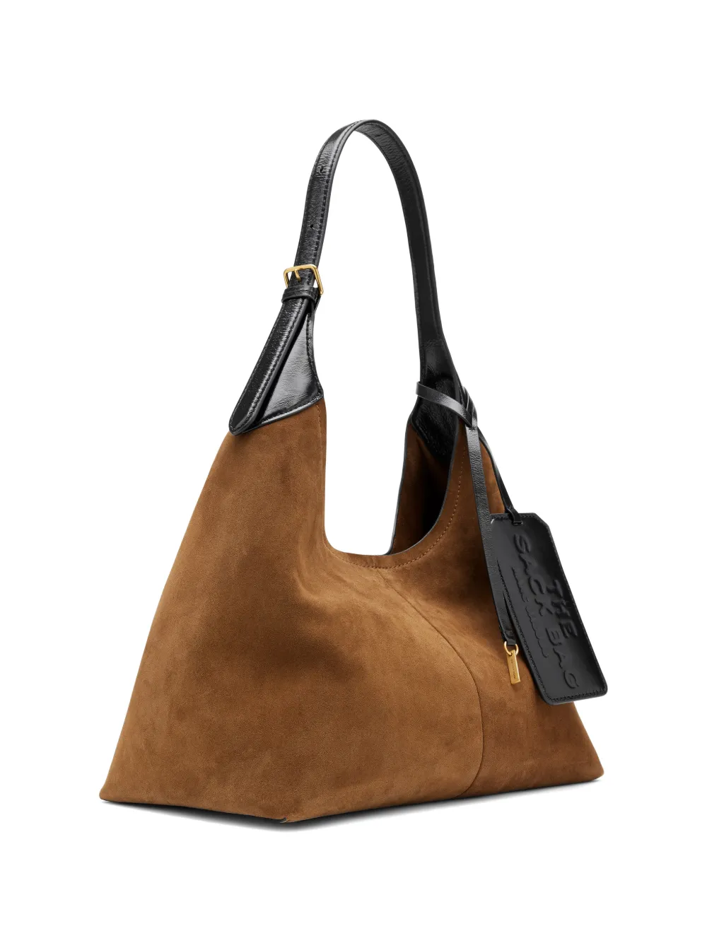 Marc Jacobs Sack suède tas met ceintuur Bruin