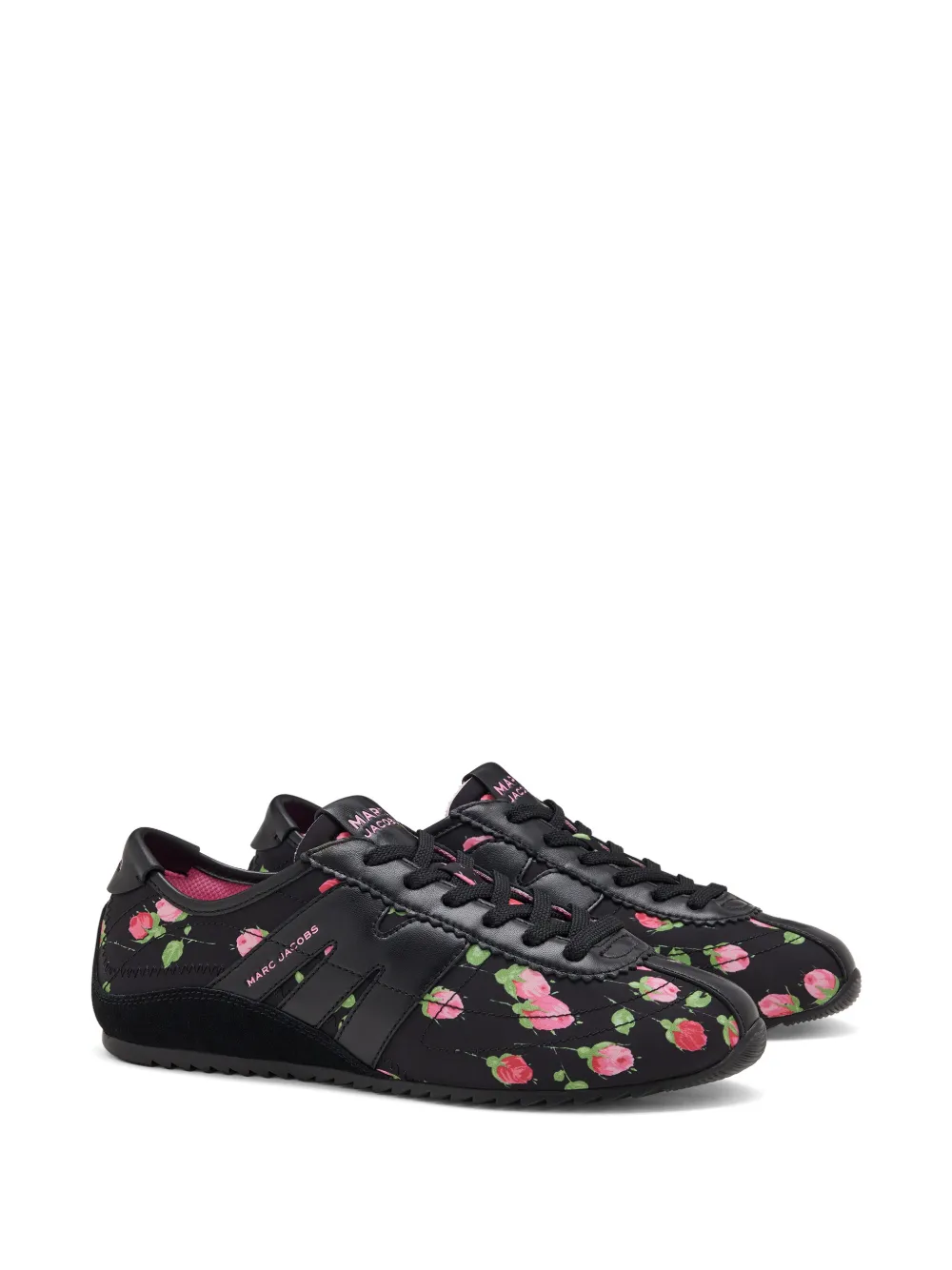 Marc Jacobs The Vintage Floral 400 Bleecker runners - Nero