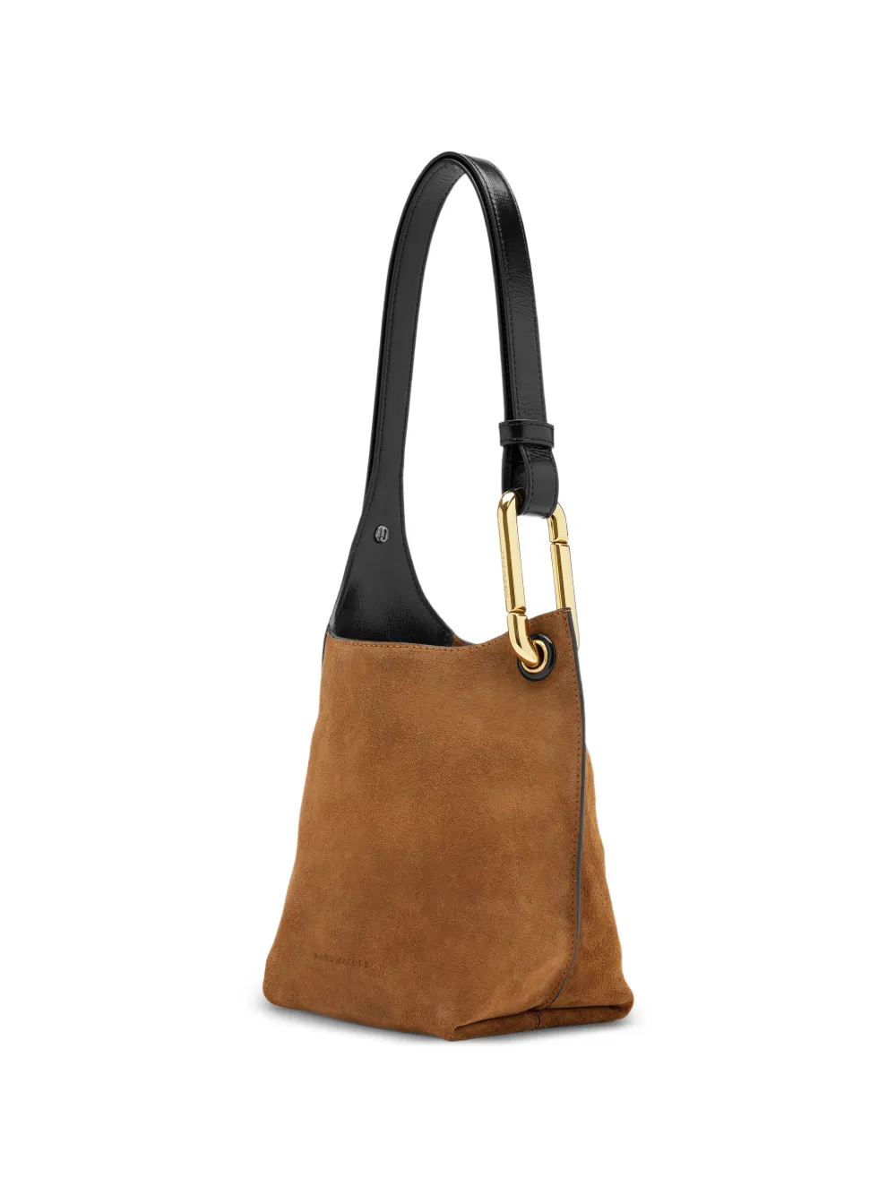 Marc Jacobs Kleine Scene suède bucket-tas Bruin