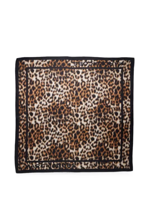 Marc Jacobs leopard silk scarf