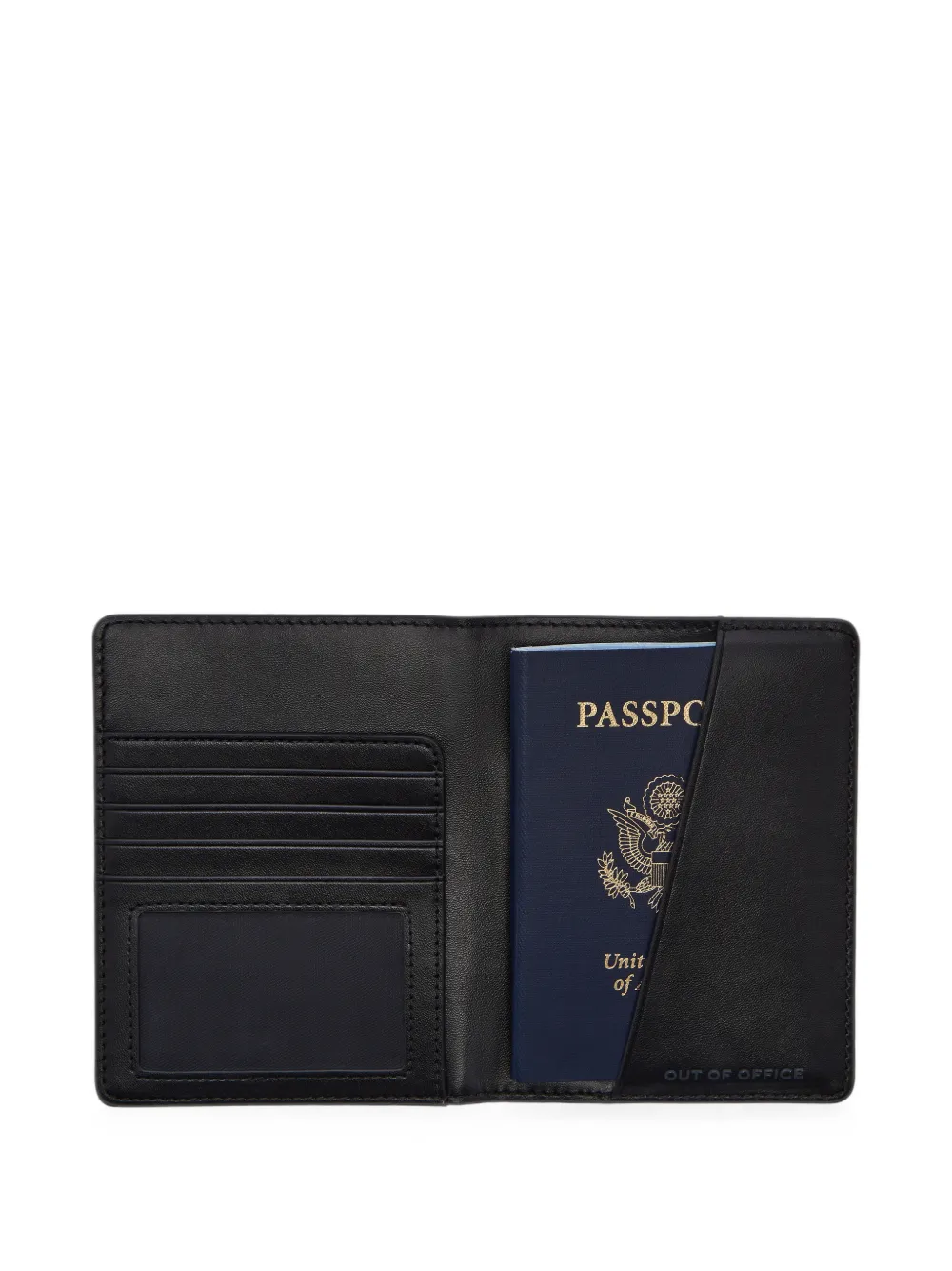Marc Jacobs Leren paspoorthoes met luipaard-print Bruin