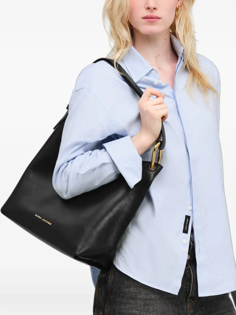 Marc Jacobs Grote Scene bucket-tas Zwart
