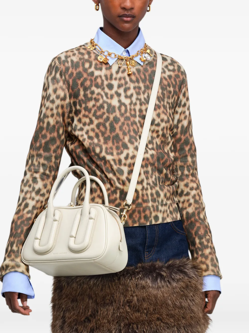 Marc Jacobs Babe tas met handvat Wit