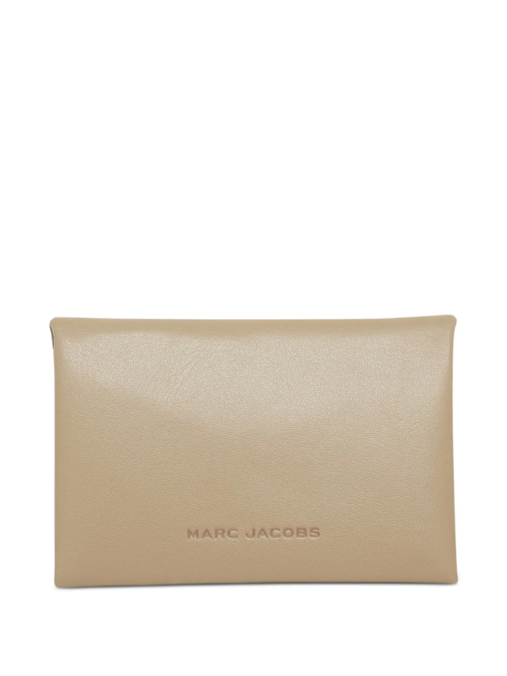 Marc Jacobs Scene pasjeshouder met drukknoop Beige