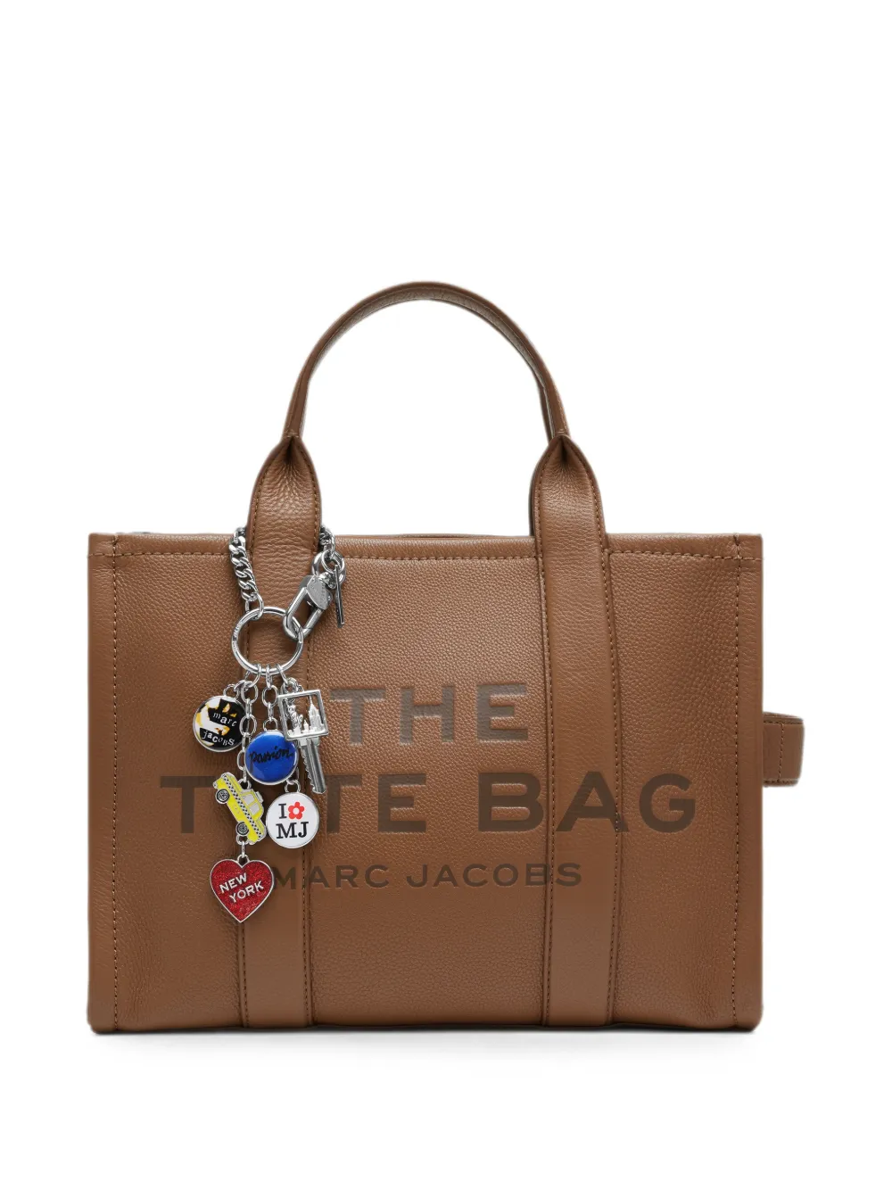 Marc Jacobs NYC cluster tassenbedel Zilver