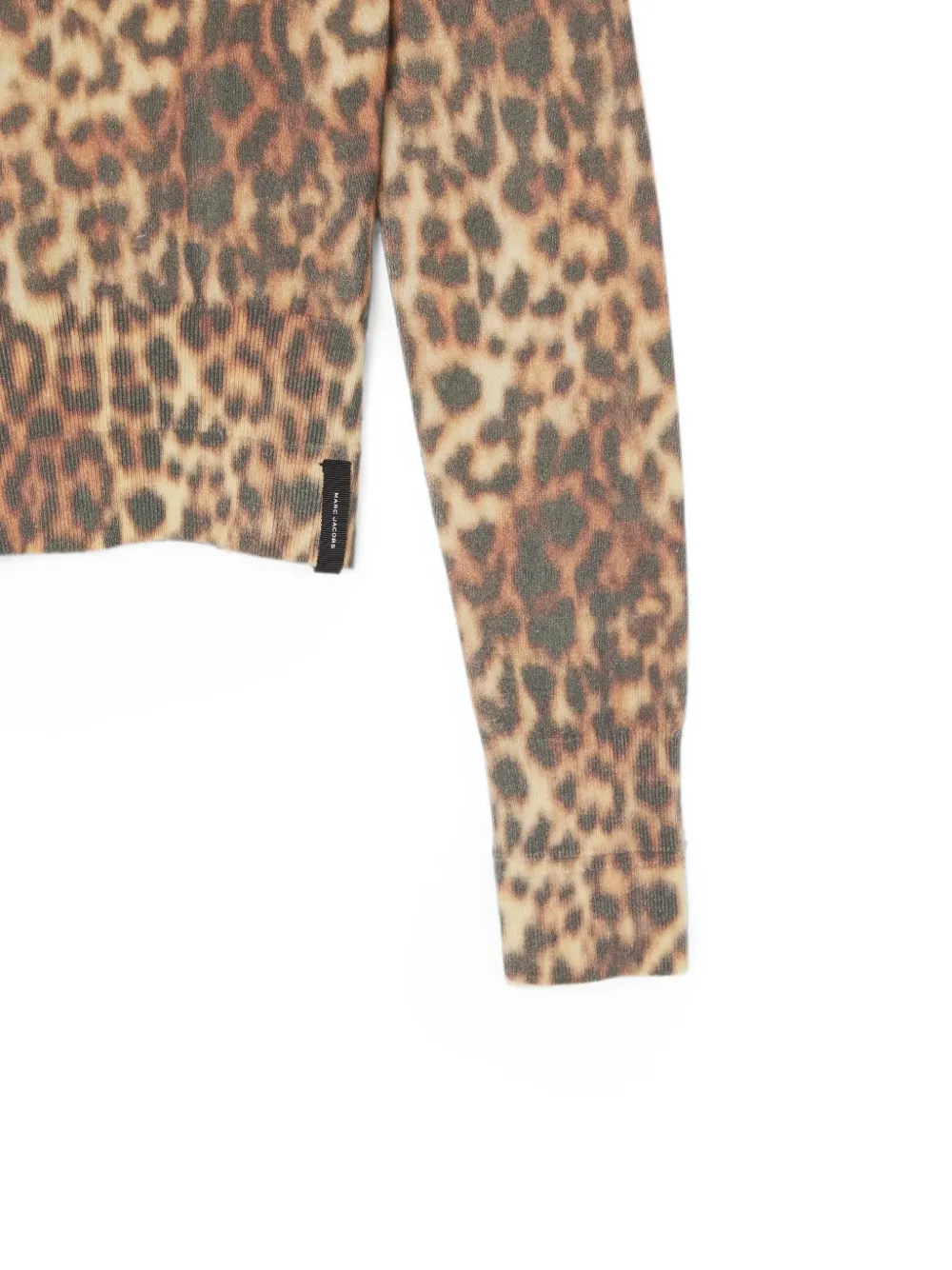 Marc Jacobs Sweater met luipaardprint Bruin