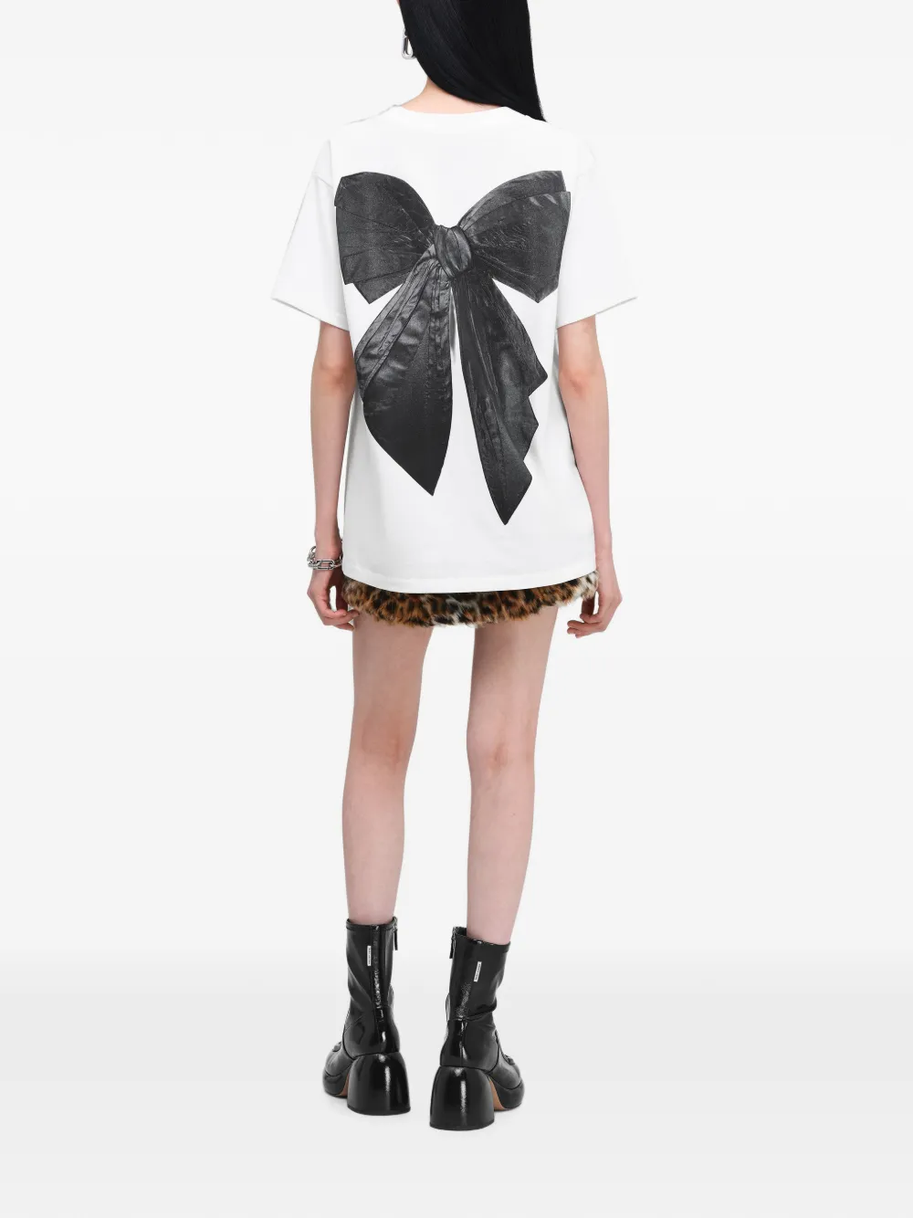 Marc Jacobs T-shirt met logoprint Wit