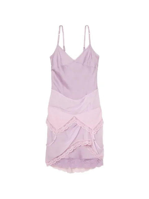 Marc Jacobs layered satin slip dress