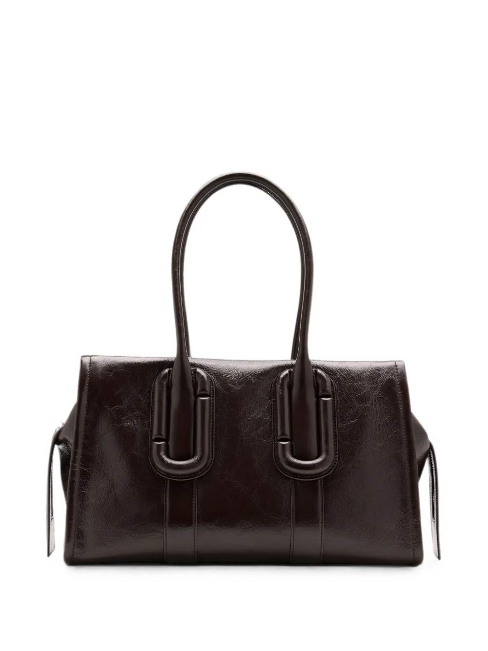 Marc Jacobs Babe City shopper van gekreukt leer Bruin