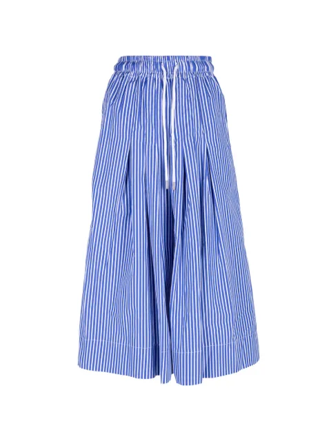 Arlo Mott striped pleated skirt