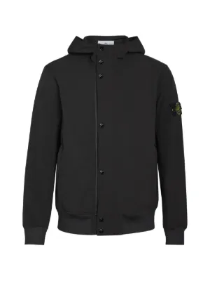 Moncler Arinell Logo Shirt Jacket | Black | FARFETCH