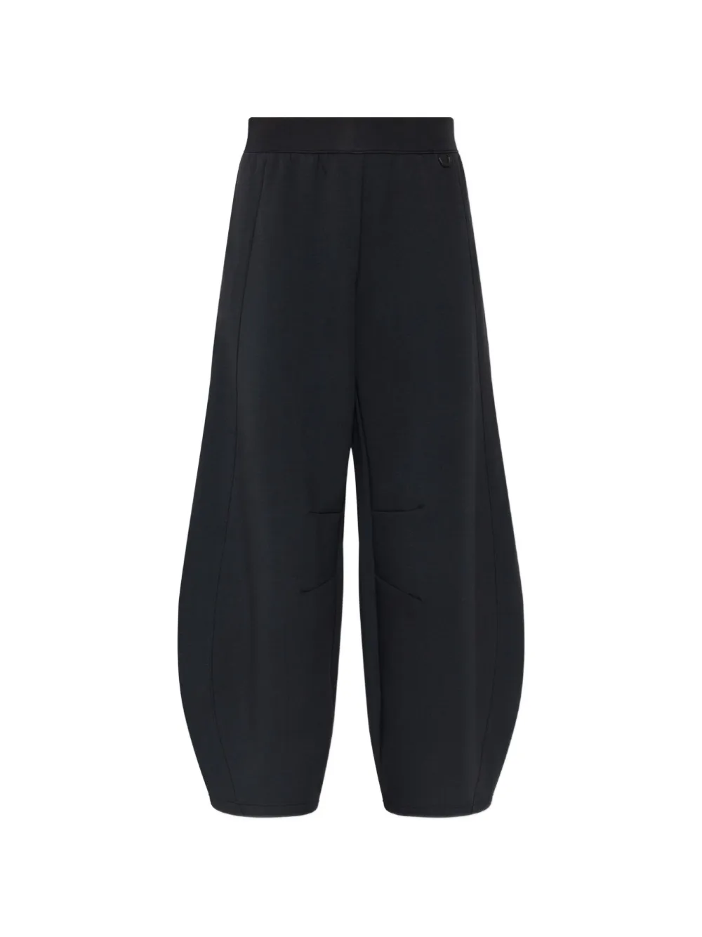 Nike curved-seam wide-leg trousers