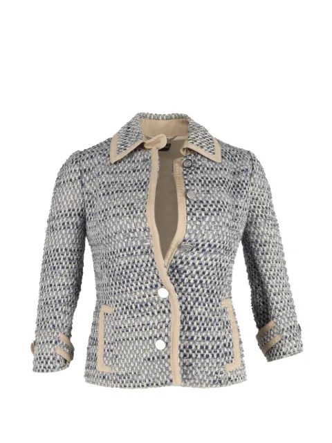 Dolce & Gabbana Pre-Owned metallic tweed jacket