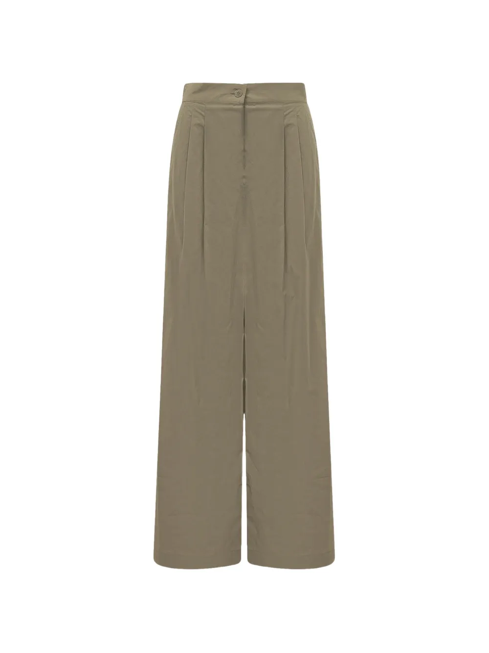 Weekend Max Mara pleated buttoned trousers - Verde