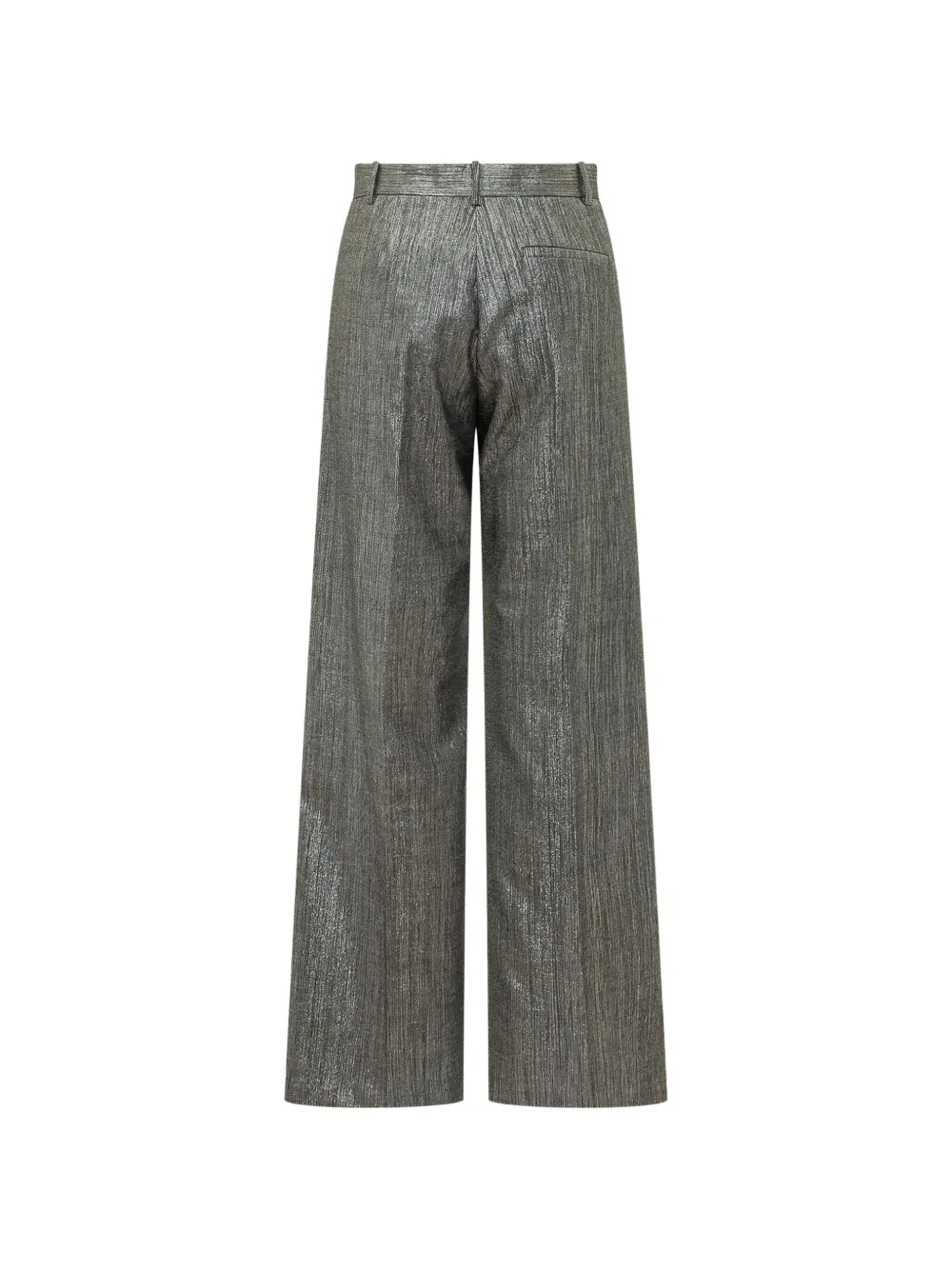 PINKO Palazzo broek van wolblend Grijs