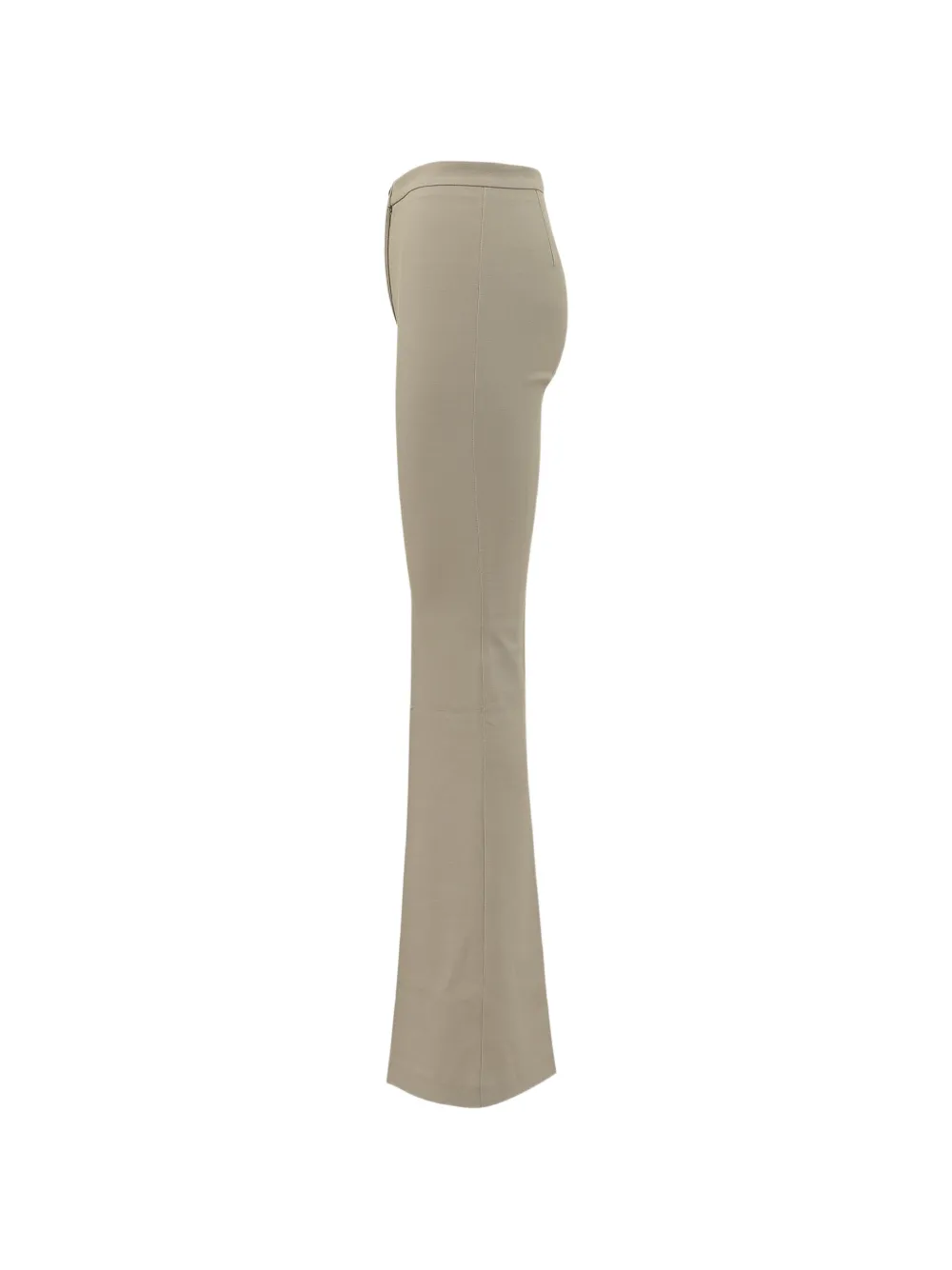 PINKO Hulka high waist flared broek Beige