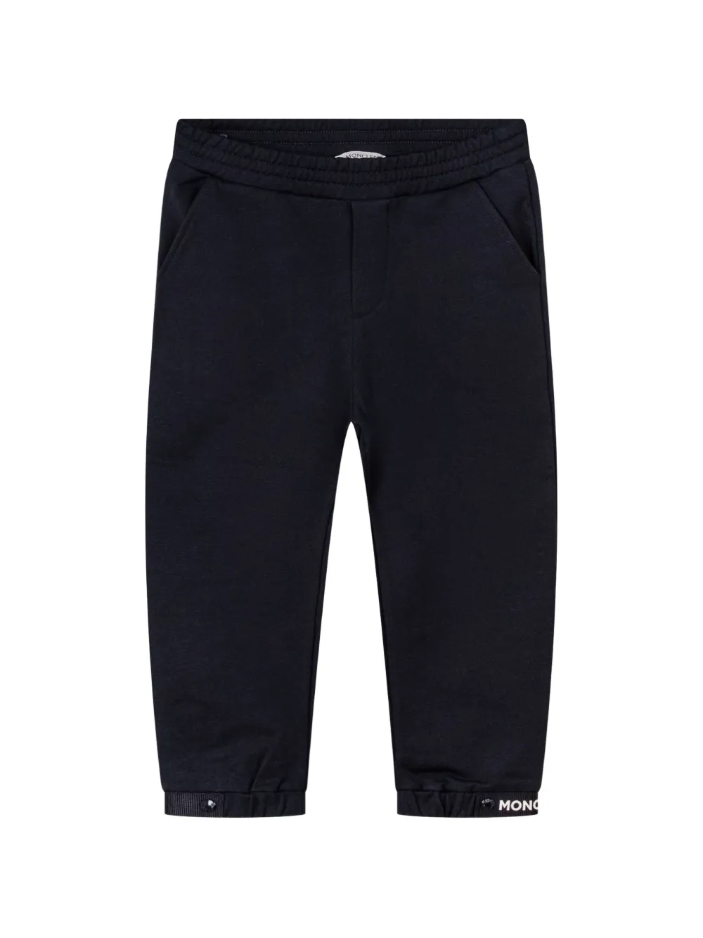 Moncler Enfant Trainingsbroek met logopatch Zwart