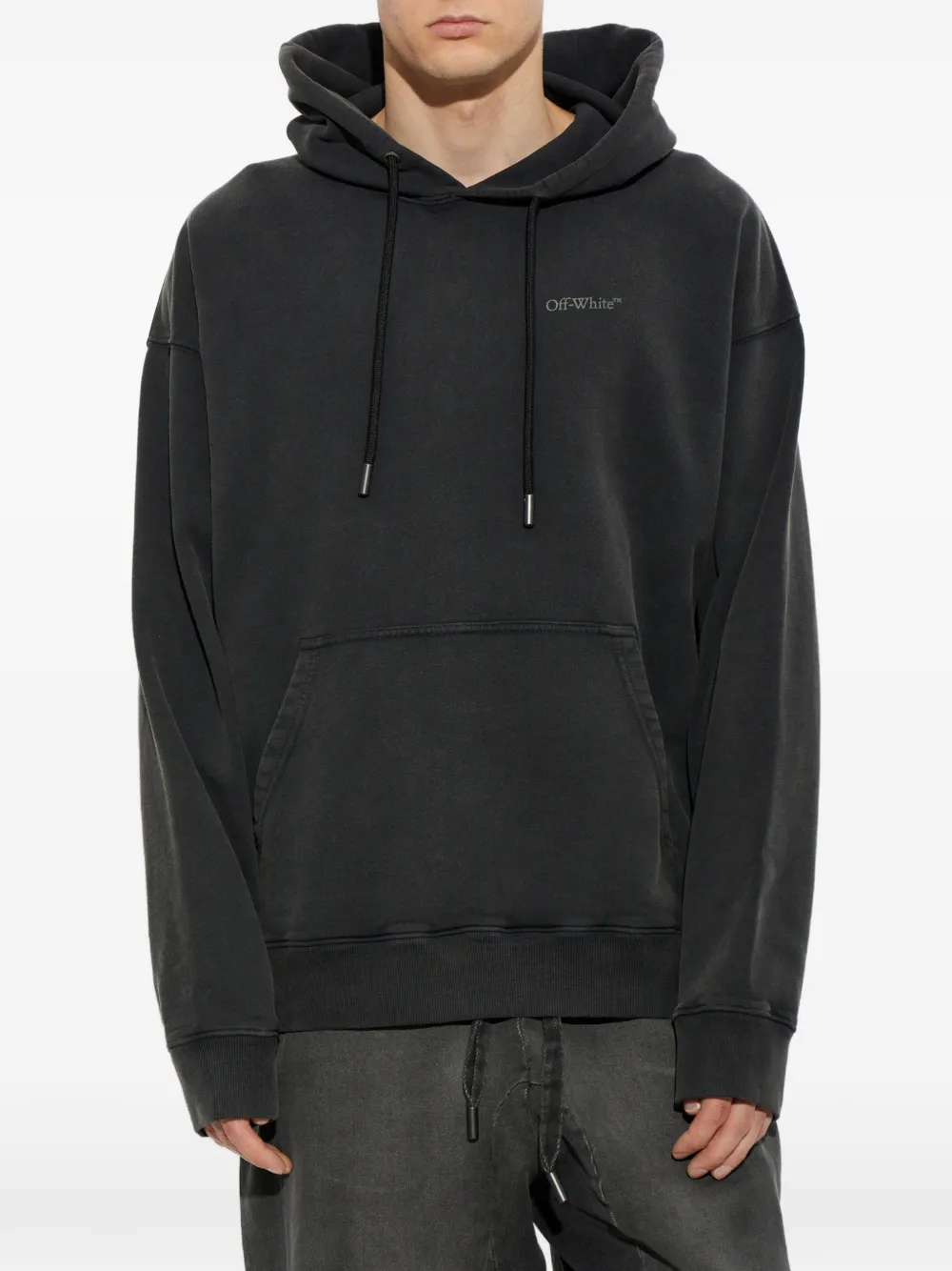Off-White Rugs Arrow hoodie Zwart