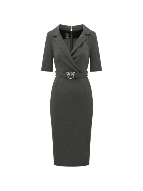 PINKO Love Birds belted dress
