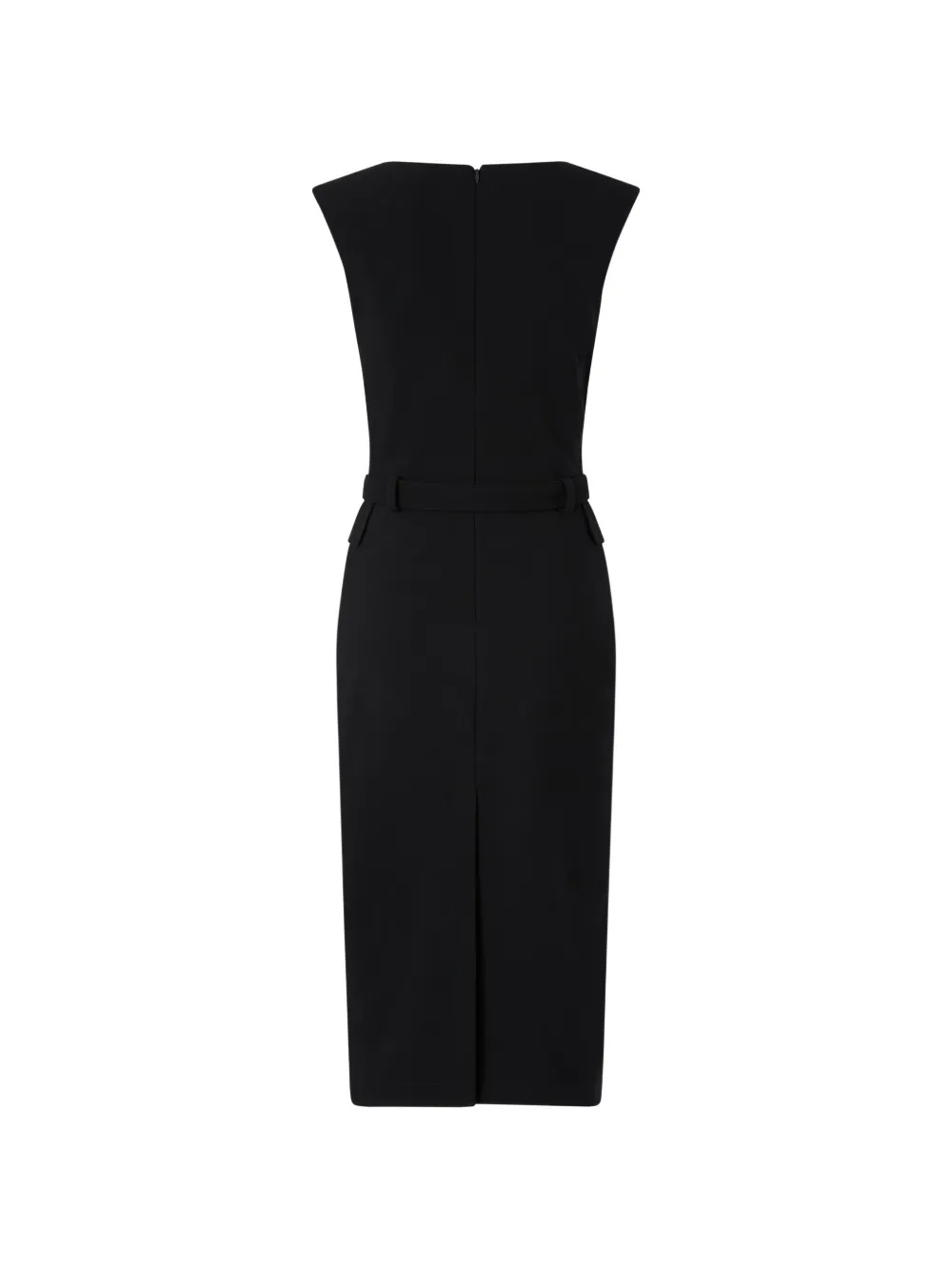 PINKO Mouwloze jurk met ceintuur Zwart