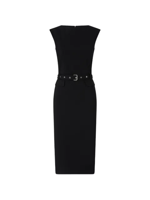 PINKO Acalypha belted midi dress