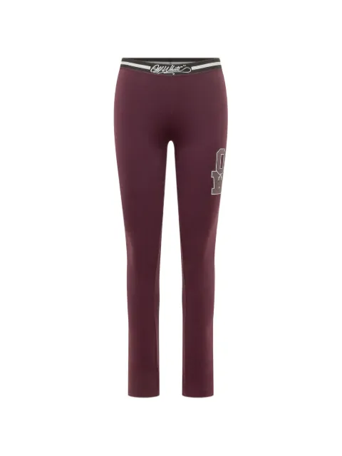 Off-White College logo-print leggings
