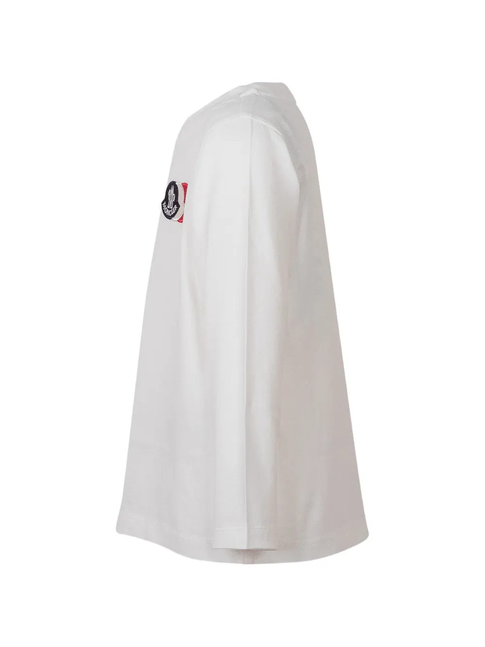 Moncler Enfant T-shirt met logopatch Wit