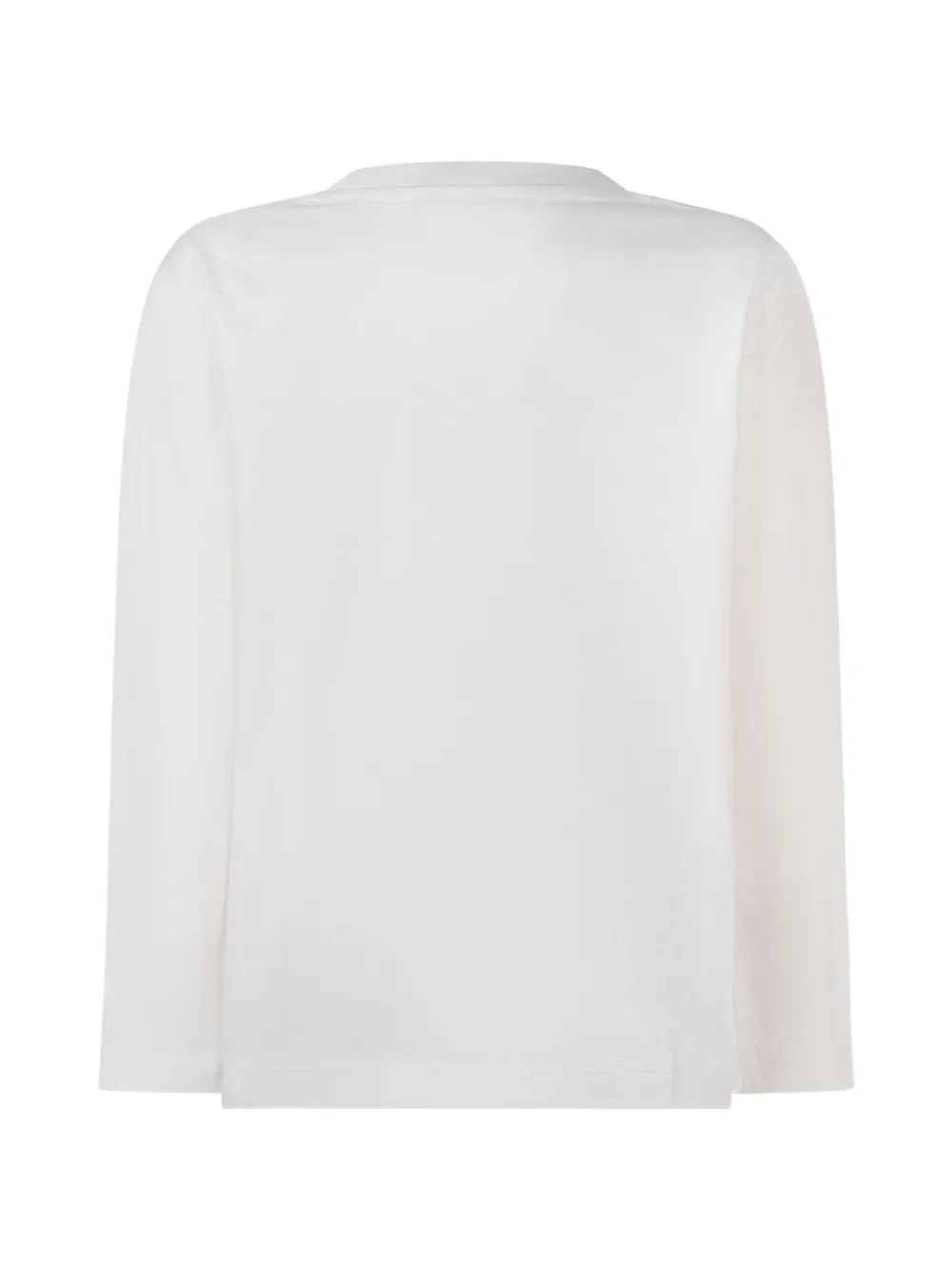 Moncler Enfant T-shirt met logopatch Wit