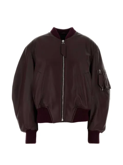 The Attico Anja leather jacket