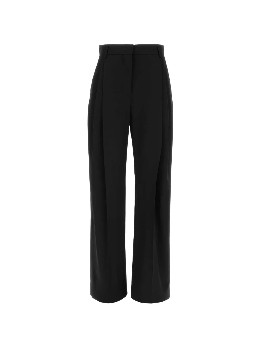 Stella McCartney pleated trousers - Nero