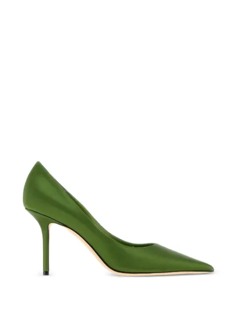 Jimmy Choo Love 85 satin pumps