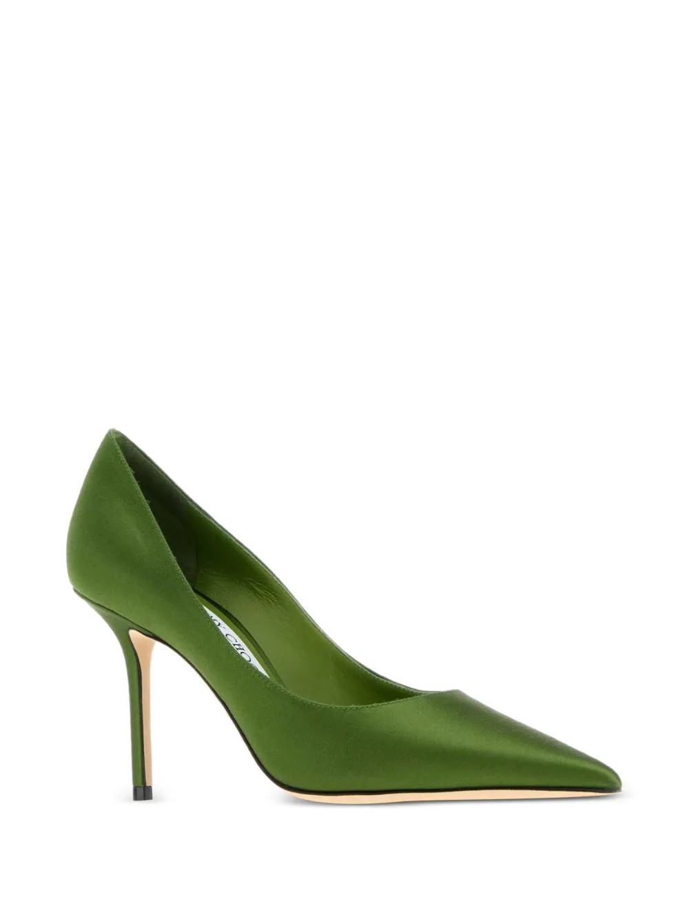 Jimmy Choo Love 85 satin pumps Groen