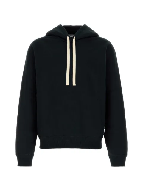Jil Sander drawstring-hood hoodie
