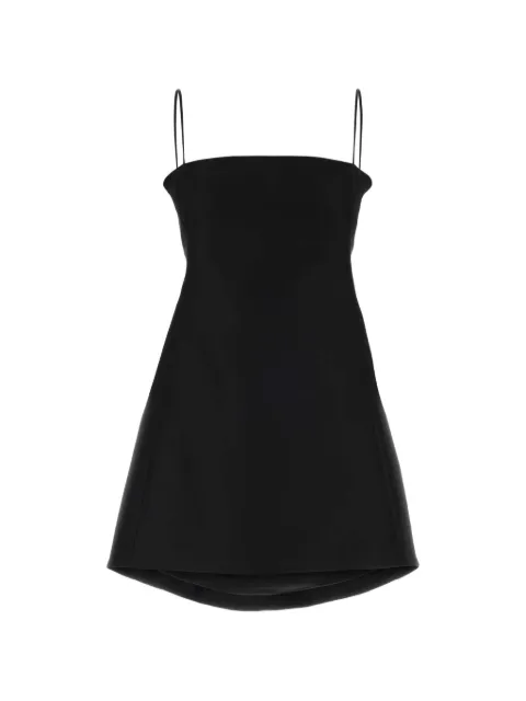 Balenciaga spaghetti-strap flared mini dress