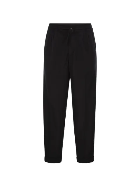 Fedeli Harvard double-pleat trousers