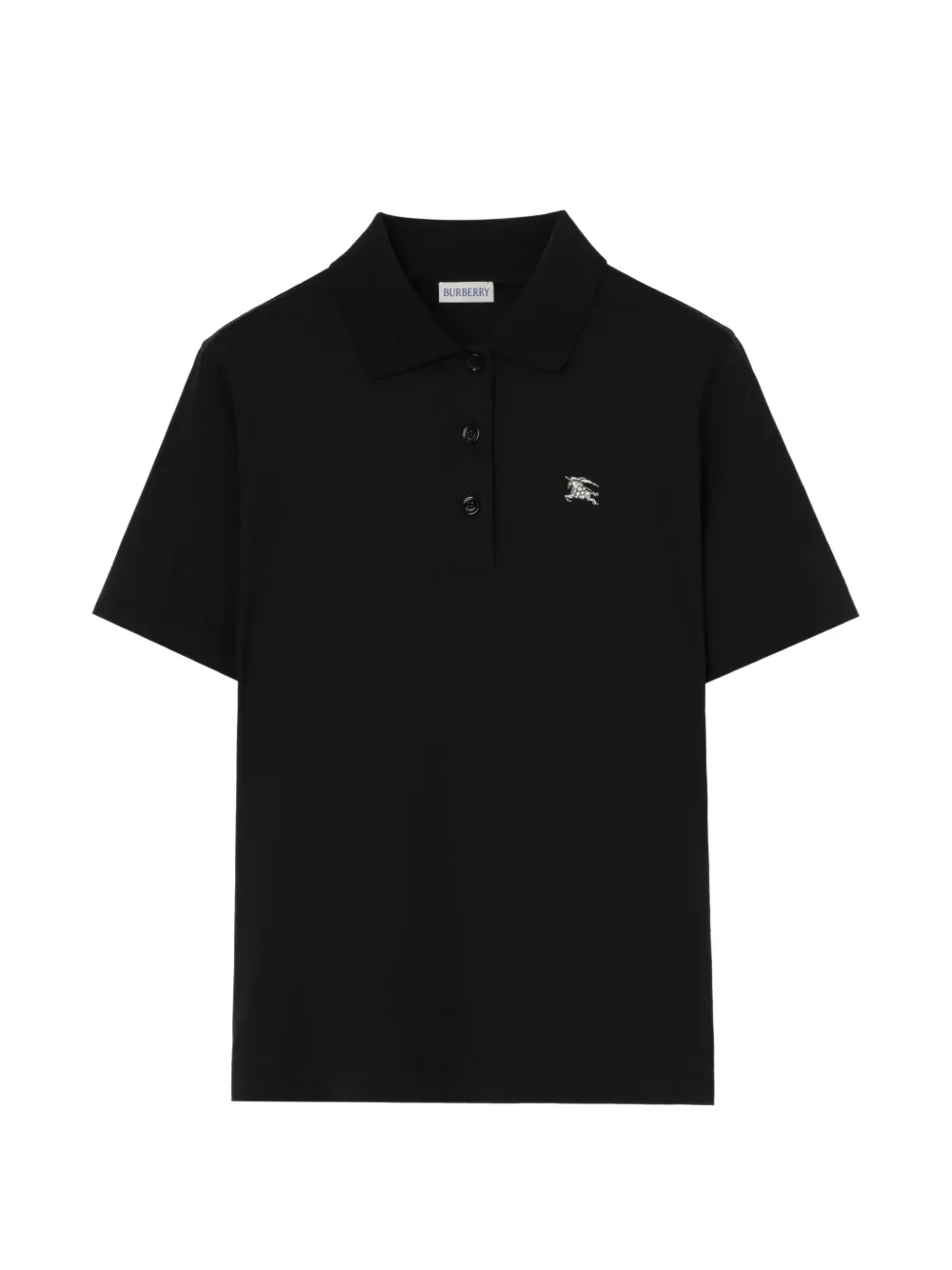 Burberry T-shirt Knight Jewel in cotone - Nero