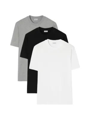Jil Sander 3-pack short-sleeved T-shirt Set | White | FARFETCH