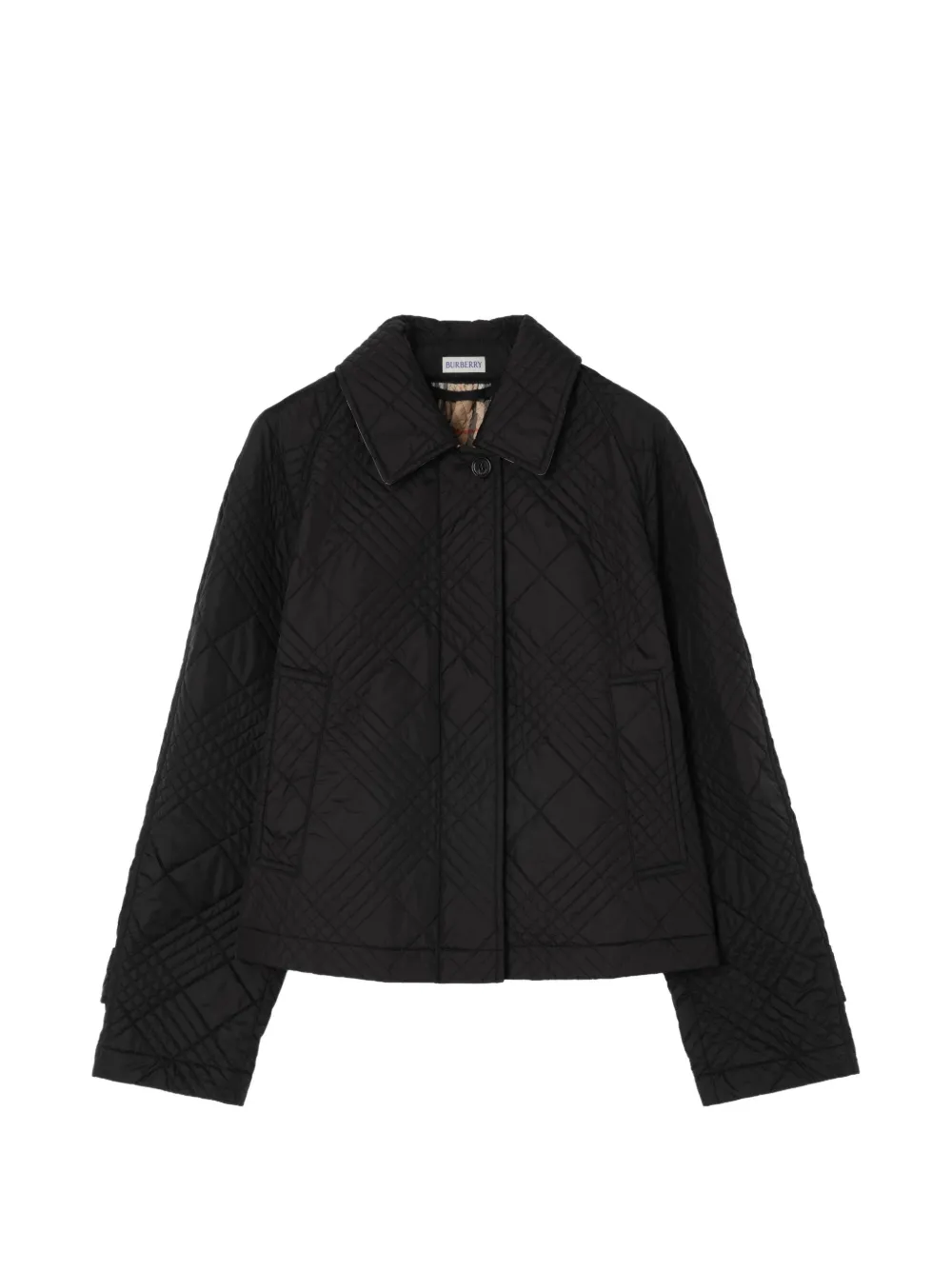 Burberry Giacca trapuntata Tiffield in nylon - Nero