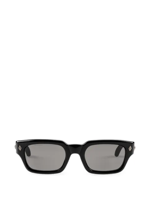 Chrome Hearts rectangle-frame sunglasses