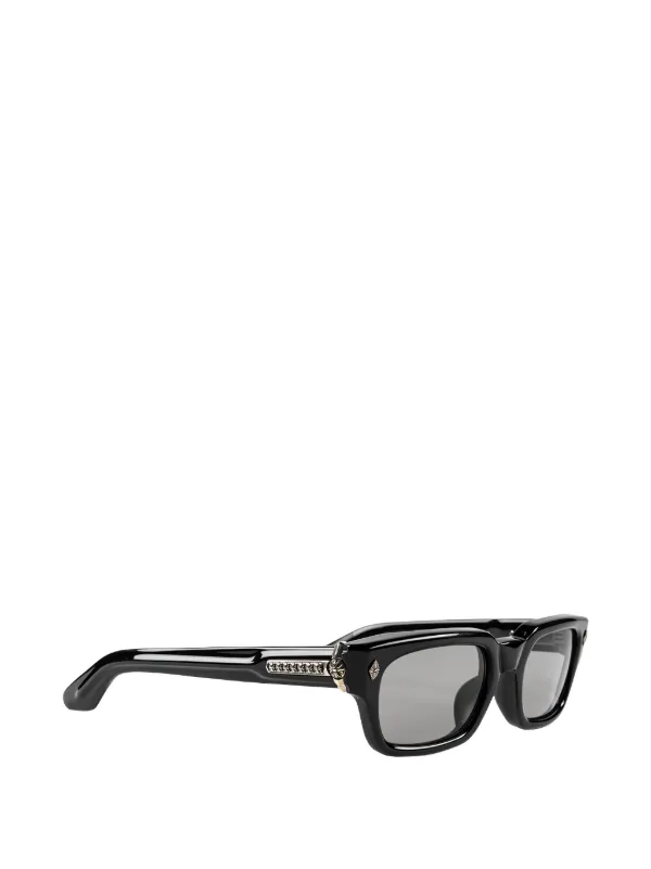 Chrome Hearts rectangle-frame Sunglasses | Black | FARFETCH