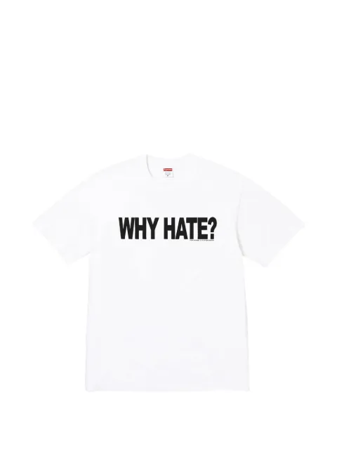 Supreme slogan-print T-shirt