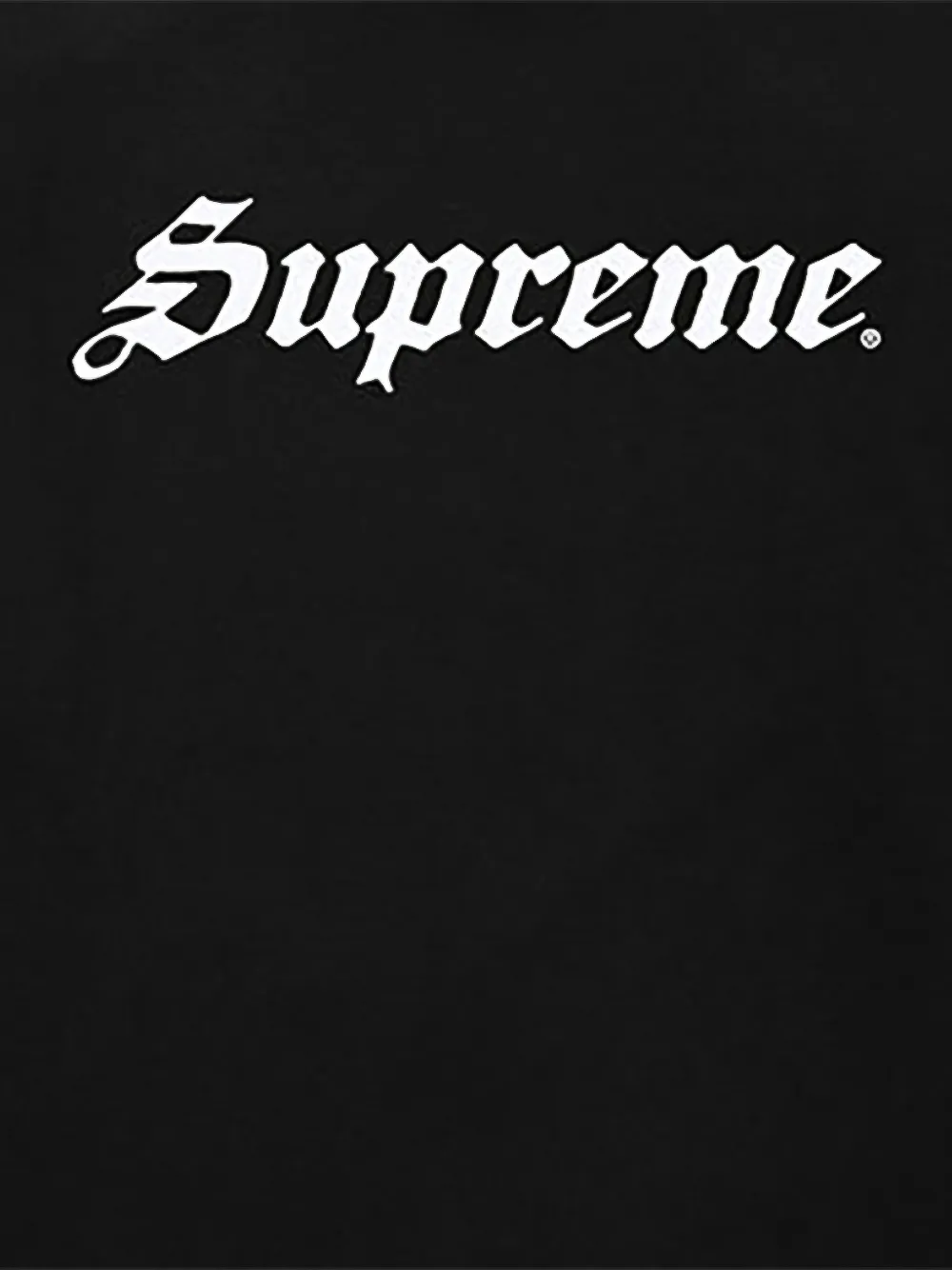 Supreme Speed T-shirt met logoprint Zwart