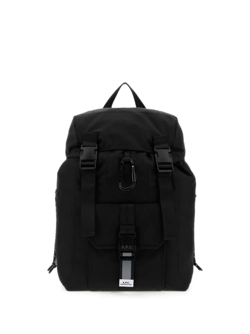 A.P.C. Trek 2.0 buckle-fastening backpack - Nero