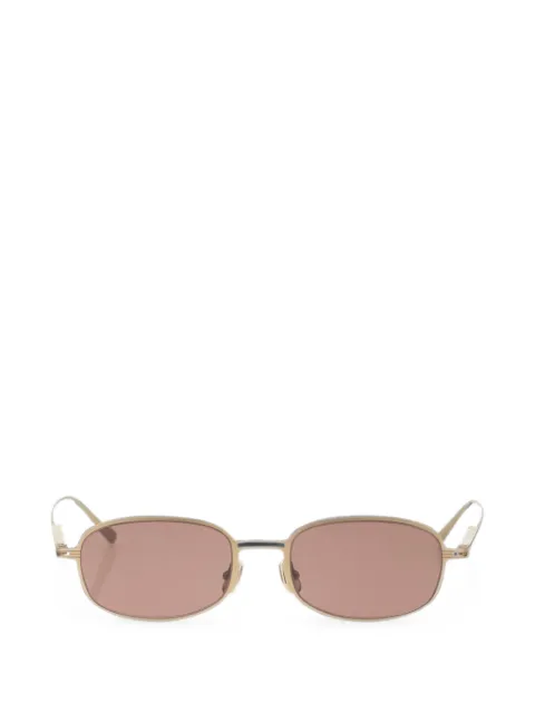 Brunello Cucinelli square-frame titanium sunglasses